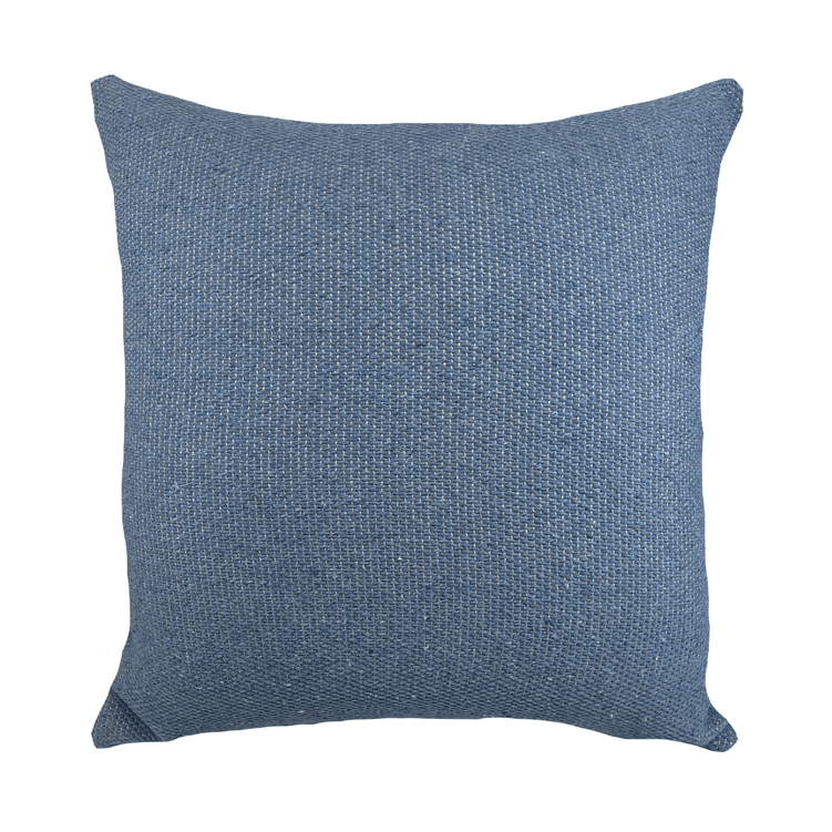 Almofada Trama Lisa Azul 52X52cm - Decortextil Almofada Trama Lisa Azul 52X52cm - Decortextil